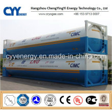 El más nuevo contenedor cisterna criogénico de GNL Lox Lin Lar Lco2 con GB ASME